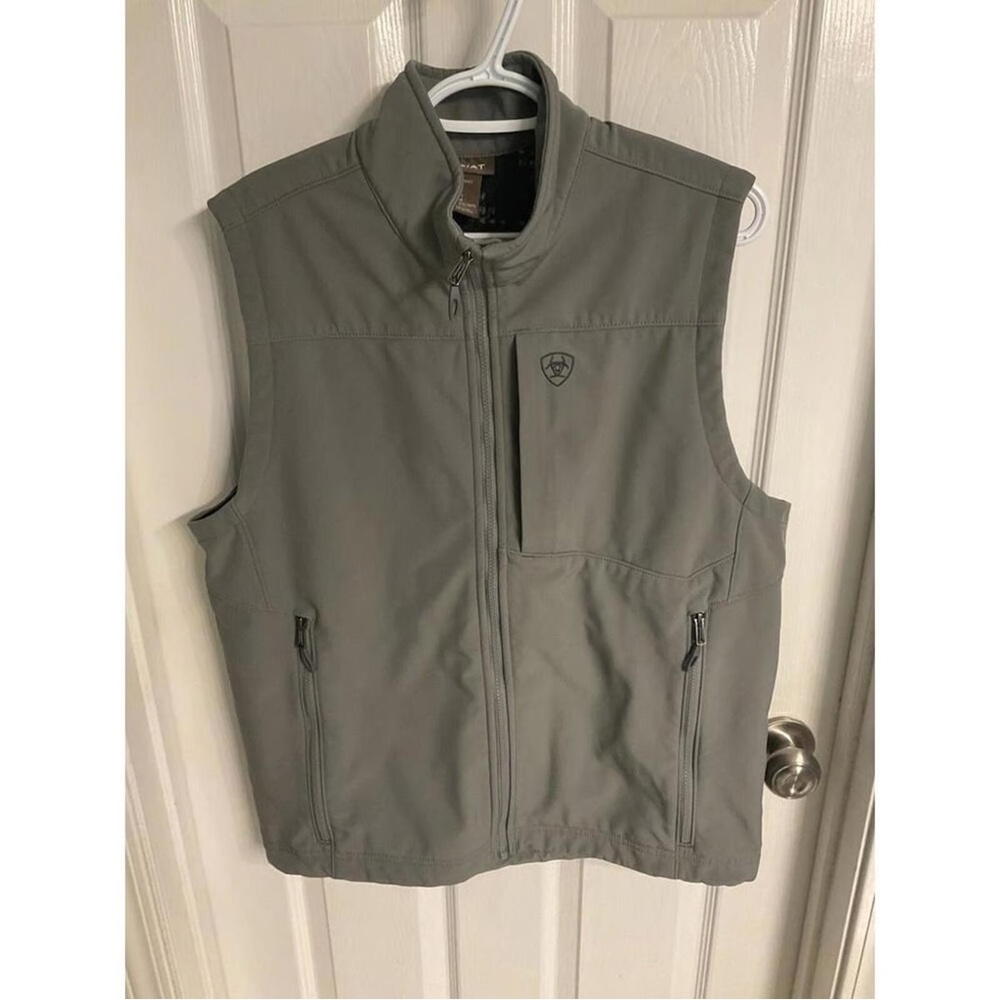 Ariat Men's Olive Softshell Vest